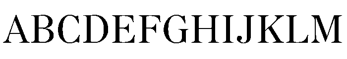 Berthe Regular Font UPPERCASE