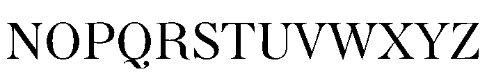 Berthe Regular Font UPPERCASE
