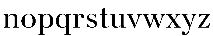 Berthe Regular Font LOWERCASE