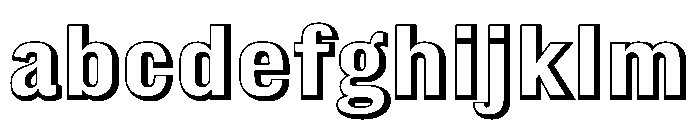 Besley Shaded Regular FONT