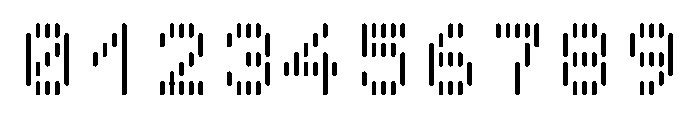 BestBitsVARWeb BarBold Instance Font OTHER CHARS