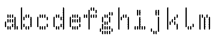 BestBitsVARWeb BarBold Instance FONT