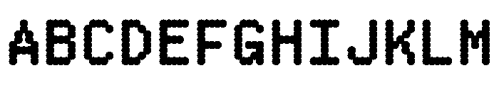 BestBitsVARWeb CloudBold Instance Font UPPERCASE