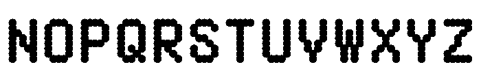 BestBitsVARWeb CloudBold Instance Font UPPERCASE