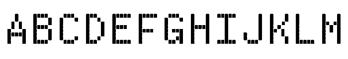 BestBitsVARWeb ColumnBold Instance Font UPPERCASE