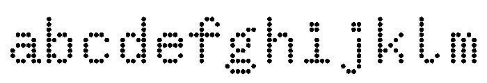 BestBitsVARWeb DotBold Instance FONT