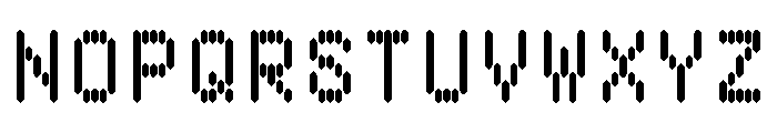 BestBitsVARWeb FenceBold Instance Font UPPERCASE
