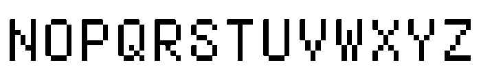 BestBitsVARWeb PixelBold Instance Font UPPERCASE