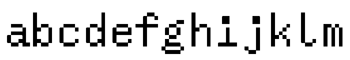 BestBitsVARWeb PixelBold Instance FONT