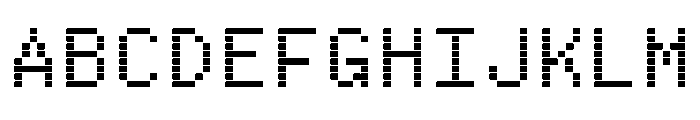 BestBitsVARWeb RowBold Instance Font UPPERCASE