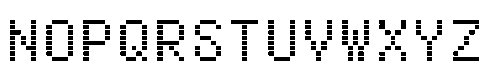 BestBitsVARWeb RowBold Instance Font UPPERCASE