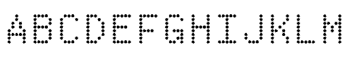 BestBitsVARWeb SunBold Instance Font UPPERCASE