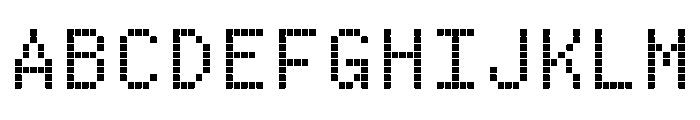 BestBitsVARWeb TileBold Instance Font UPPERCASE