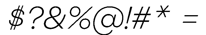 BestGroteskTrialWeb LightItalic Font OTHER CHARS
