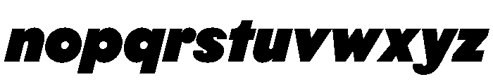 BestGroteskTrialWeb PosterItalic Font LOWERCASE
