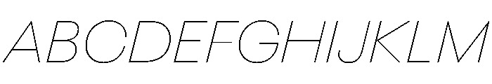 BestGroteskVARTrialWeb AirItalic Instance Font UPPERCASE