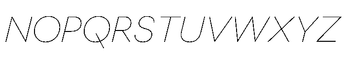 BestGroteskVARTrialWeb AirItalic Instance Font UPPERCASE