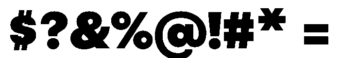 BestGroteskVARTrialWeb Black Instance Font OTHER CHARS