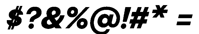 BestGroteskVARTrialWeb BoldItalic Instance Font OTHER CHARS