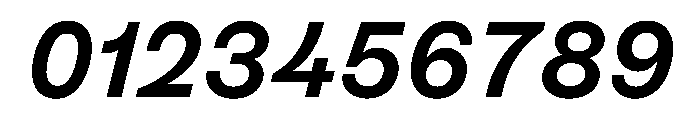 BestGroteskVARTrialWeb DemiItalic Instance Font OTHER CHARS