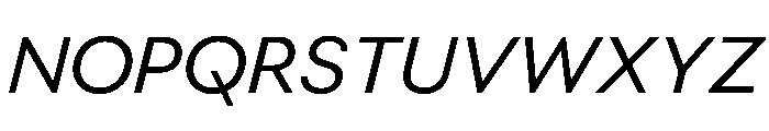 BestGroteskVARTrialWeb Italic Instance Font UPPERCASE