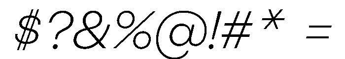 BestGroteskVARTrialWeb LightItalic Instance Font OTHER CHARS
