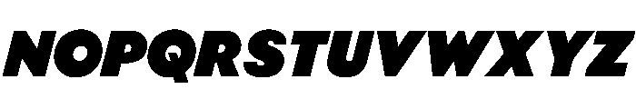 BestGroteskVARTrialWeb PosterItalic Instance Font UPPERCASE
