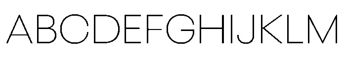 BestGroteskVARTrialWeb Thin Instance Font UPPERCASE