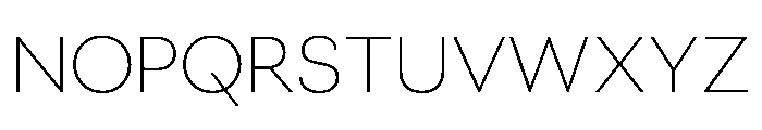 BestGroteskVARTrialWeb Thin Instance Font UPPERCASE