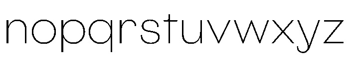 BestGroteskVARTrialWeb Thin Instance Font LOWERCASE