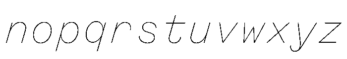 BestSingleTrialWeb AirItalic Font LOWERCASE