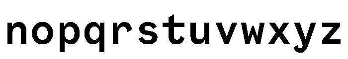 BestSingleTrialWeb Bold Font LOWERCASE