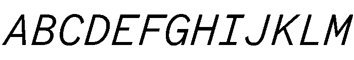 BestSingleTrialWeb Italic Font UPPERCASE