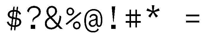 BestSingleTrialWeb Light Font OTHER CHARS