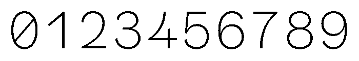 BestSingleTrialWeb Thin Font OTHER CHARS
