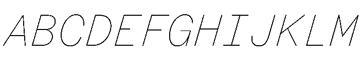 BestSingleVARTrialWeb AirItalic Instance Font UPPERCASE