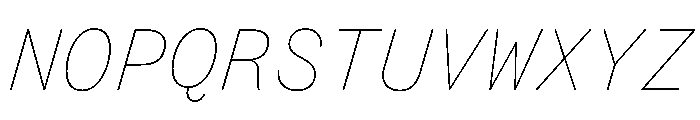 BestSingleVARTrialWeb AirItalic Instance Font UPPERCASE