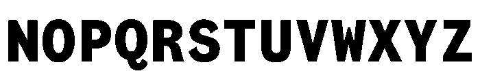 BestSingleVARTrialWeb Black Instance Font UPPERCASE