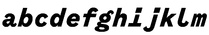 BestSingleVARTrialWeb BlackItalic Instance FONT