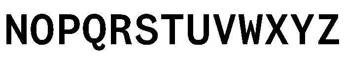 BestSingleVARTrialWeb Bold Instance Font UPPERCASE