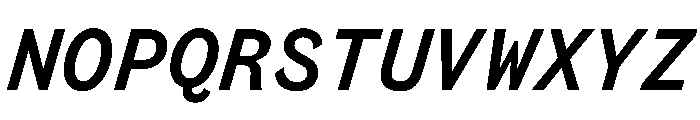 BestSingleVARTrialWeb BoldItalic Instance Font UPPERCASE