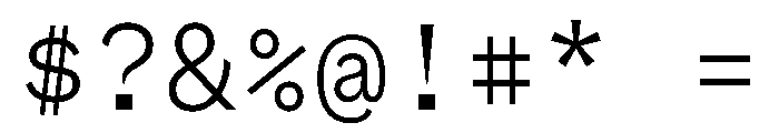 BestSingleVARTrialWeb Light Instance Font OTHER CHARS