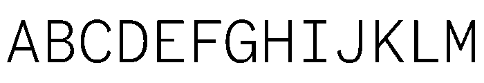 BestSingleVARTrialWeb Light Instance Font UPPERCASE
