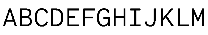 BestSingleVARTrialWeb Regular Instance Font UPPERCASE