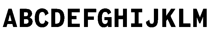 BestSingleVARTrialWeb XBold Instance Font UPPERCASE