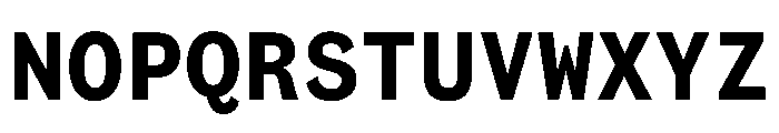 BestSingleVARTrialWeb XBold Instance Font UPPERCASE