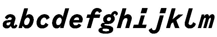 BestSingleVARTrialWeb XBoldItalic Instance FONT