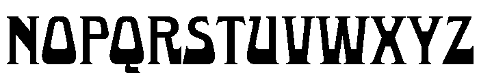 Bet Bold Font UPPERCASE
