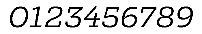Bezzia Italic Font OTHER CHARS