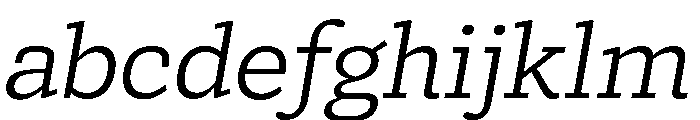 Bezzia Italic FONT